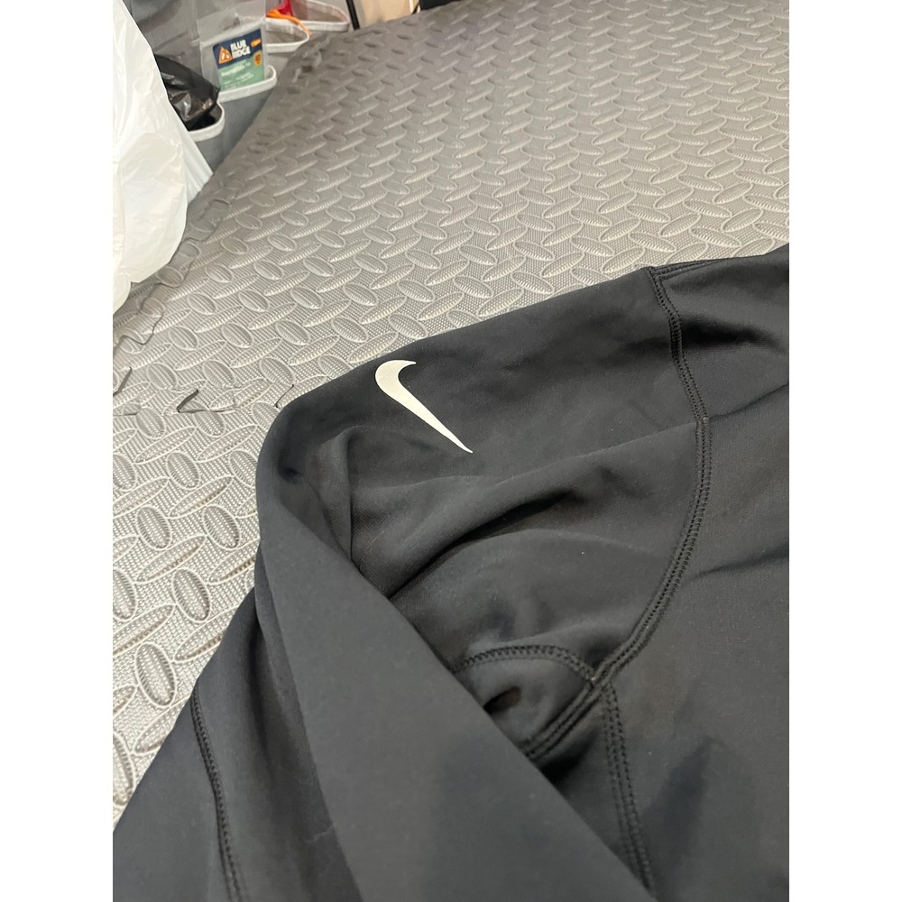 Nike Hoodie Mens XL Black Carolina Panthers Therma-Fit Pullover NFL Sweatshirt - Picture 6 of 9